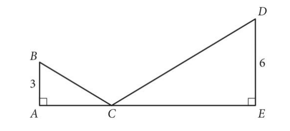 Similar Right Triangles ABC and EDC